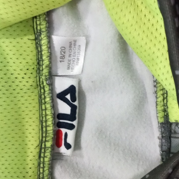 FILA Hoodie Sweatshirt size Mens 18/20 - Picture 3 of 7